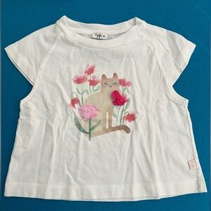Il Gufo
White Cat Print Kids Shirt